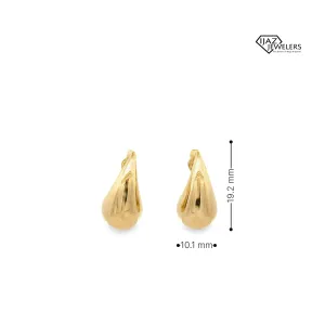 10K Gold Medium Tear Drop Earrings