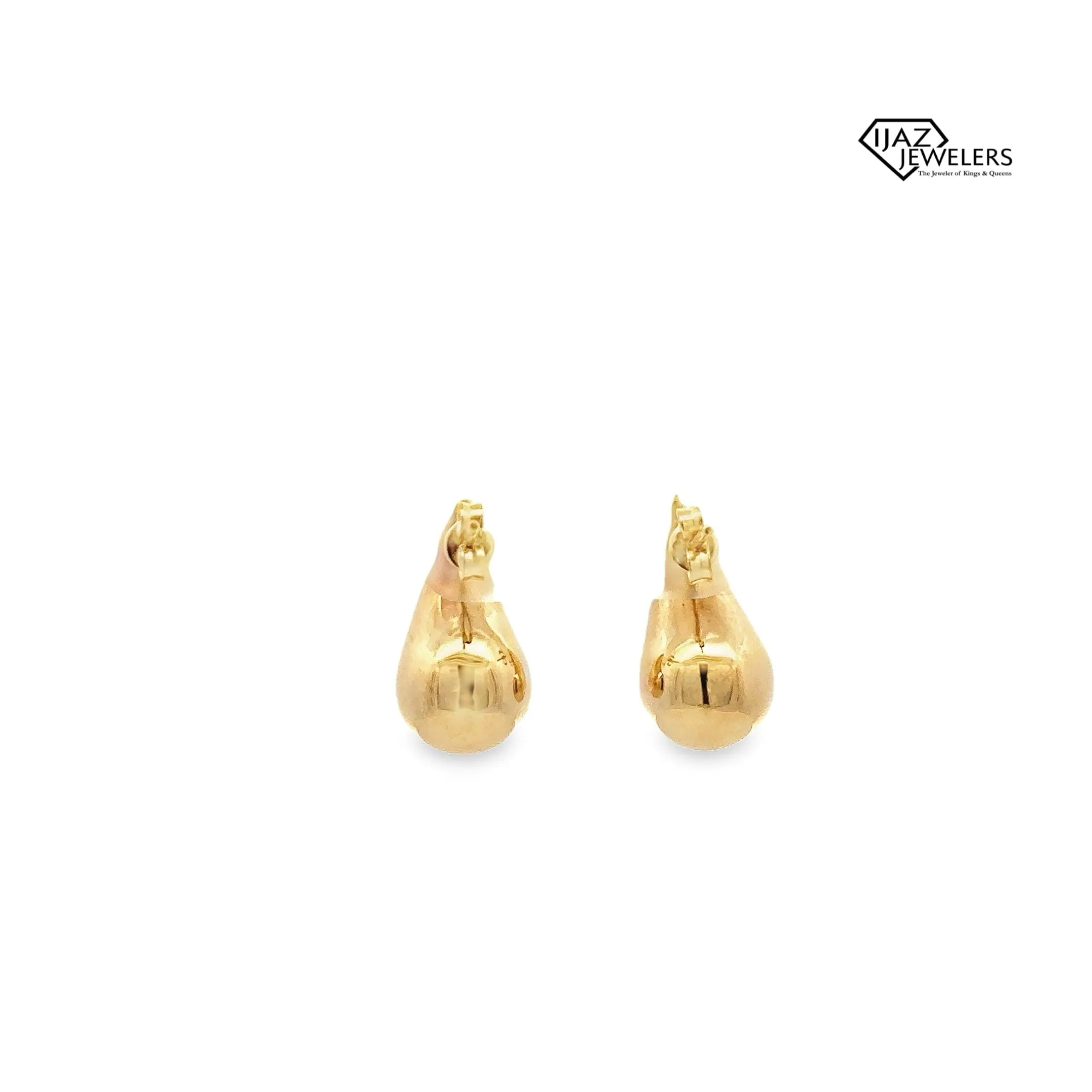 10K Gold Medium Tear Drop Earrings