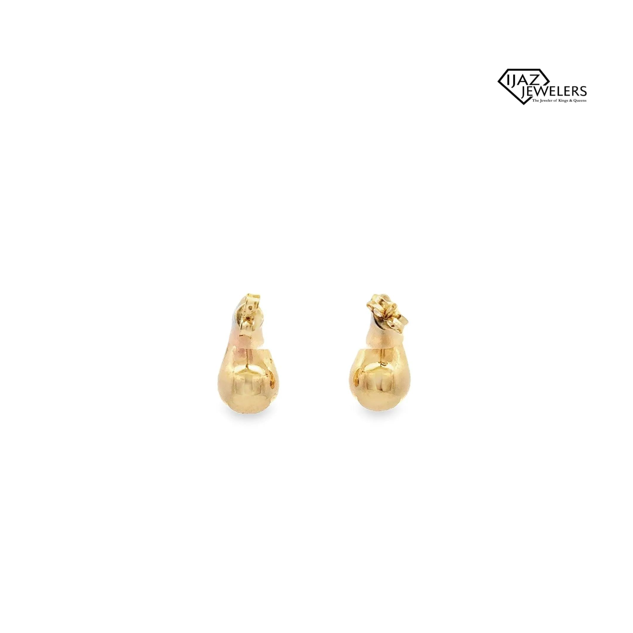 10K Gold Small Tear Drop Earrings