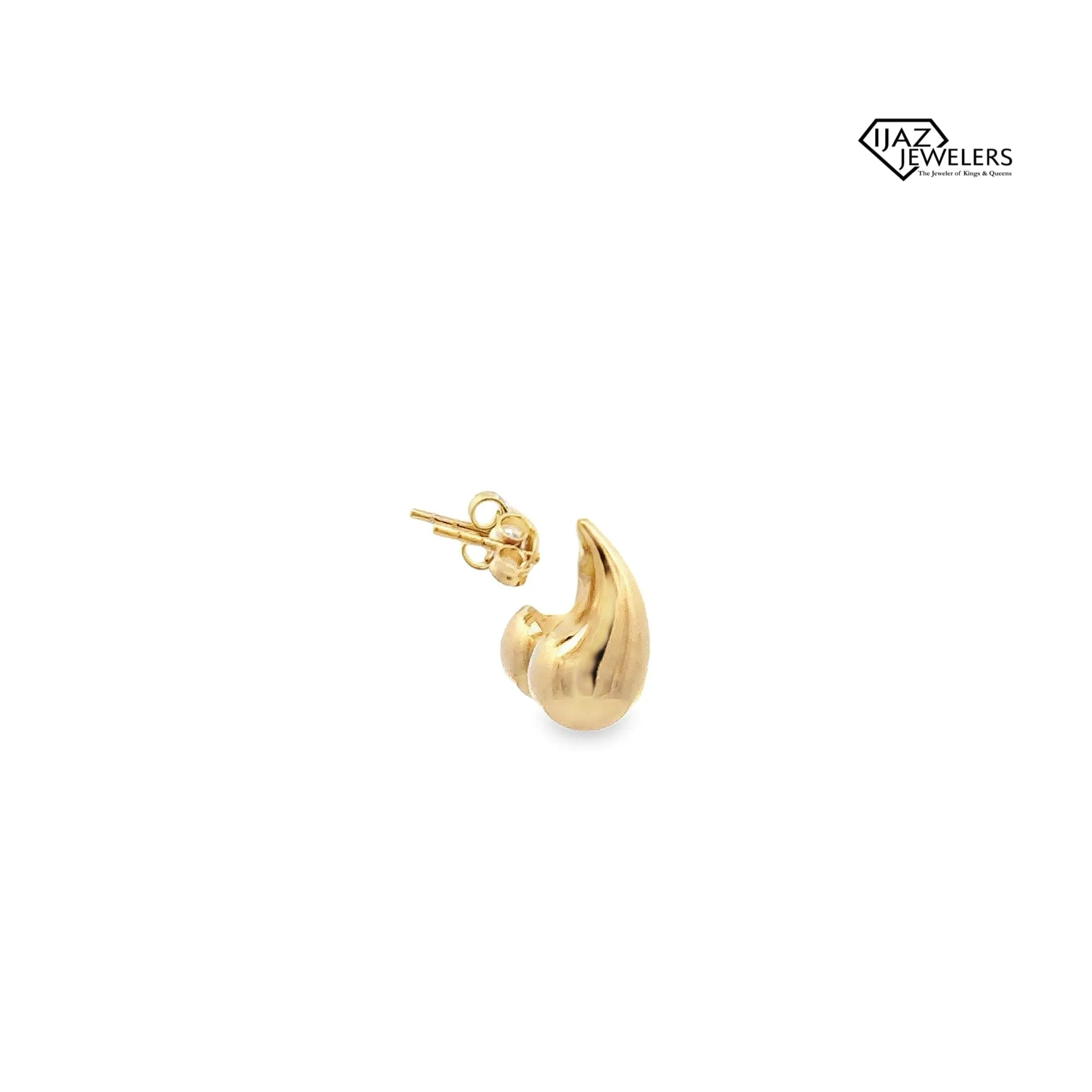 10K Gold Small Tear Drop Earrings