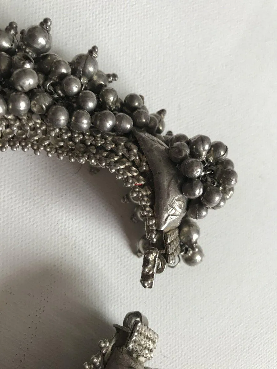 1203 One Silver Anklet Payal Indian Jewelry