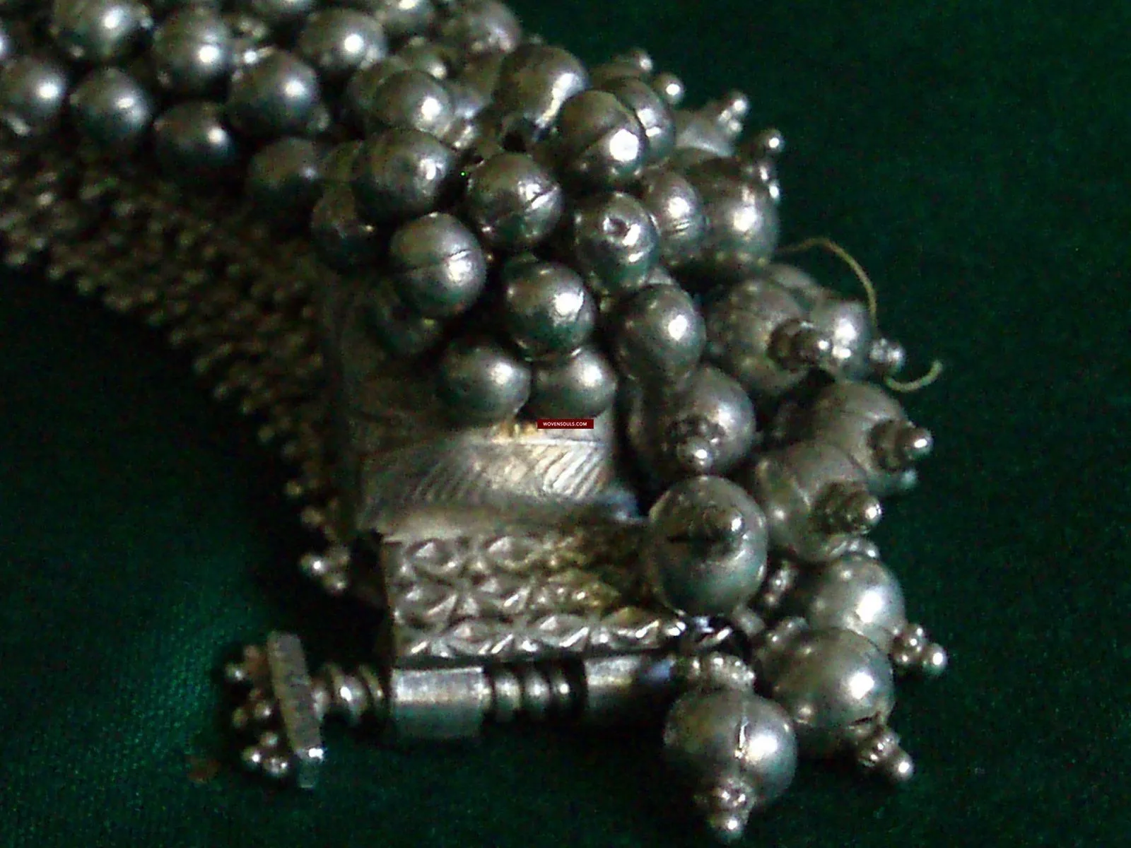 1203 One Silver Anklet Payal Indian Jewelry