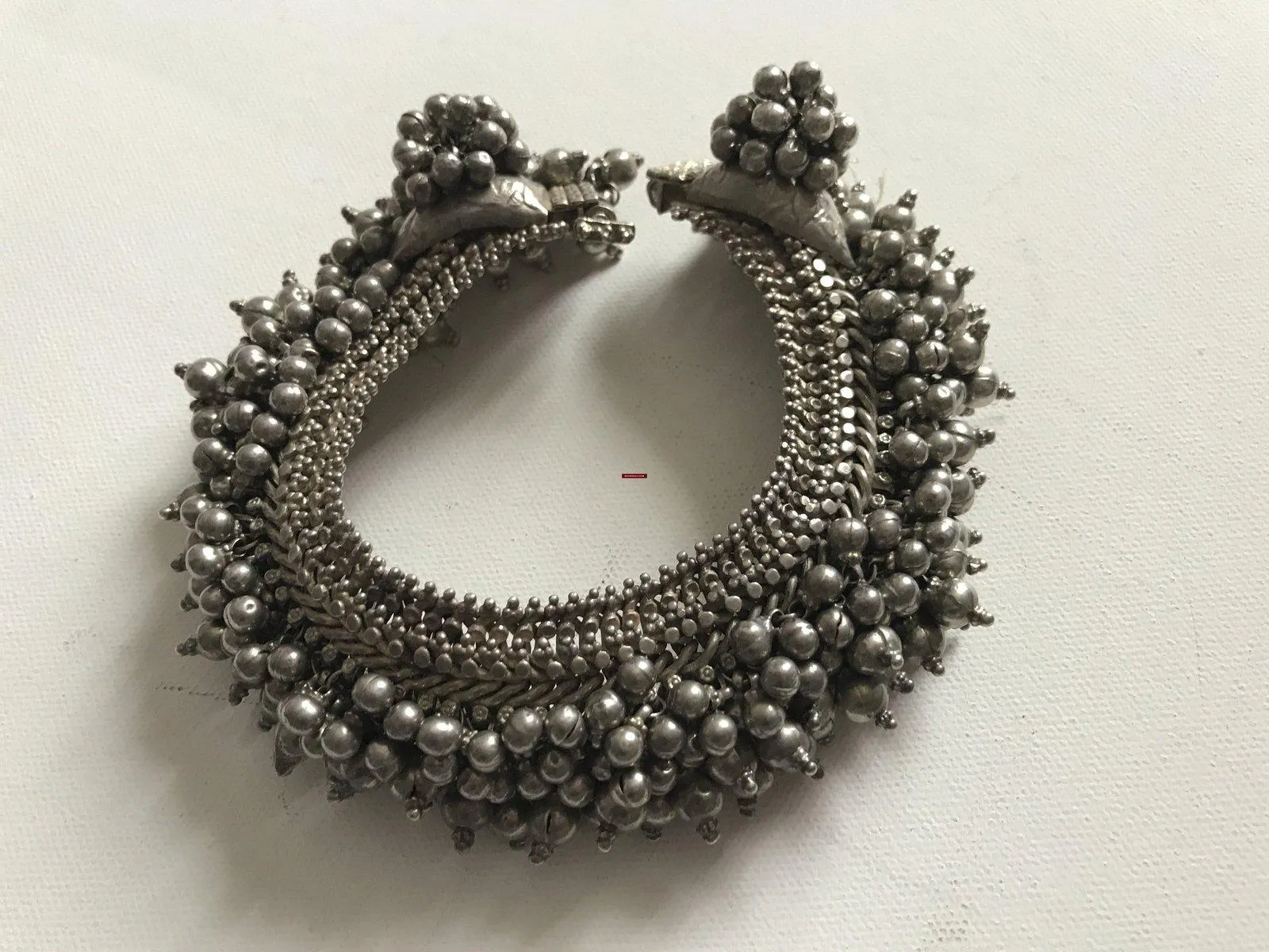 1203 One Silver Anklet Payal Indian Jewelry