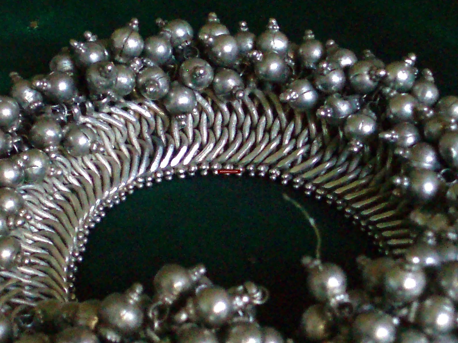 1203 One Silver Anklet Payal Indian Jewelry