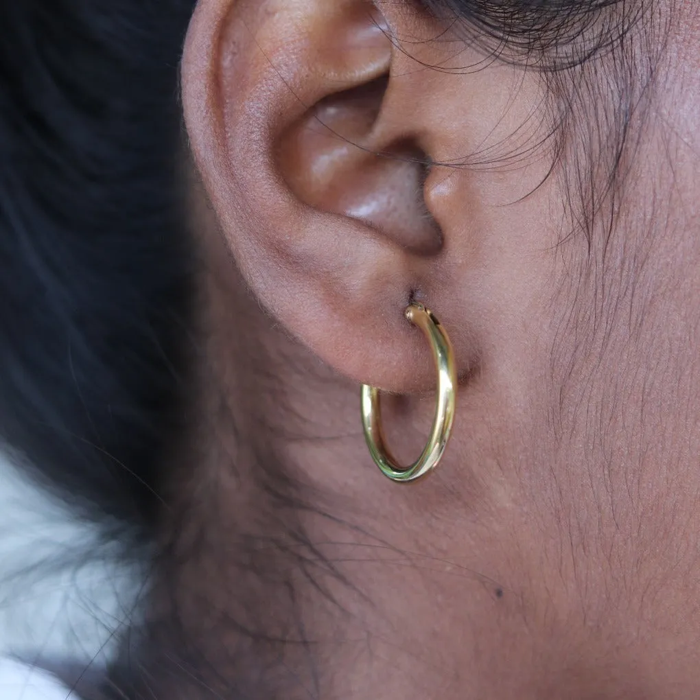 14K Gold-Filled Hoop Earrings