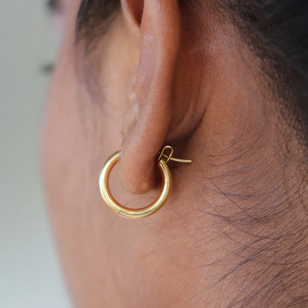 14K Gold-Filled Hoop Earrings