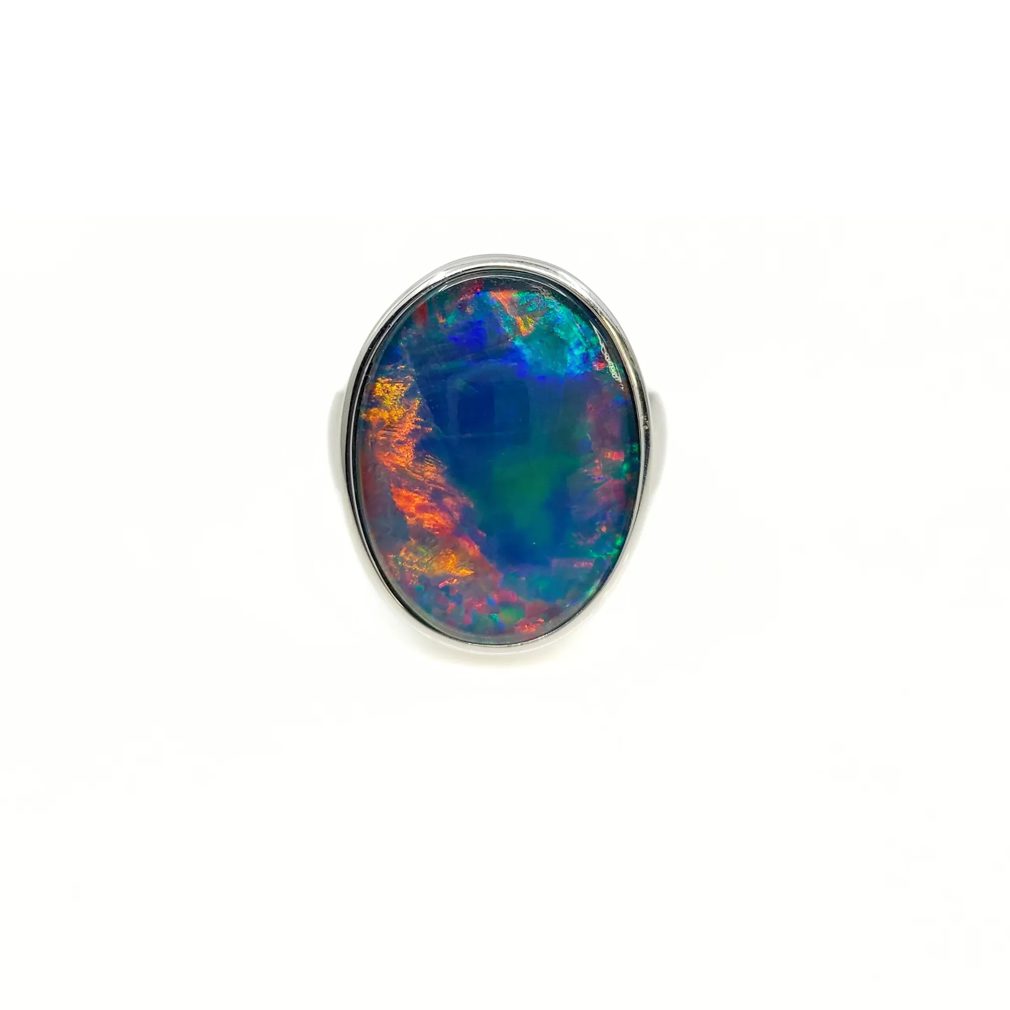 925 Silver Opal Ring - 20772291