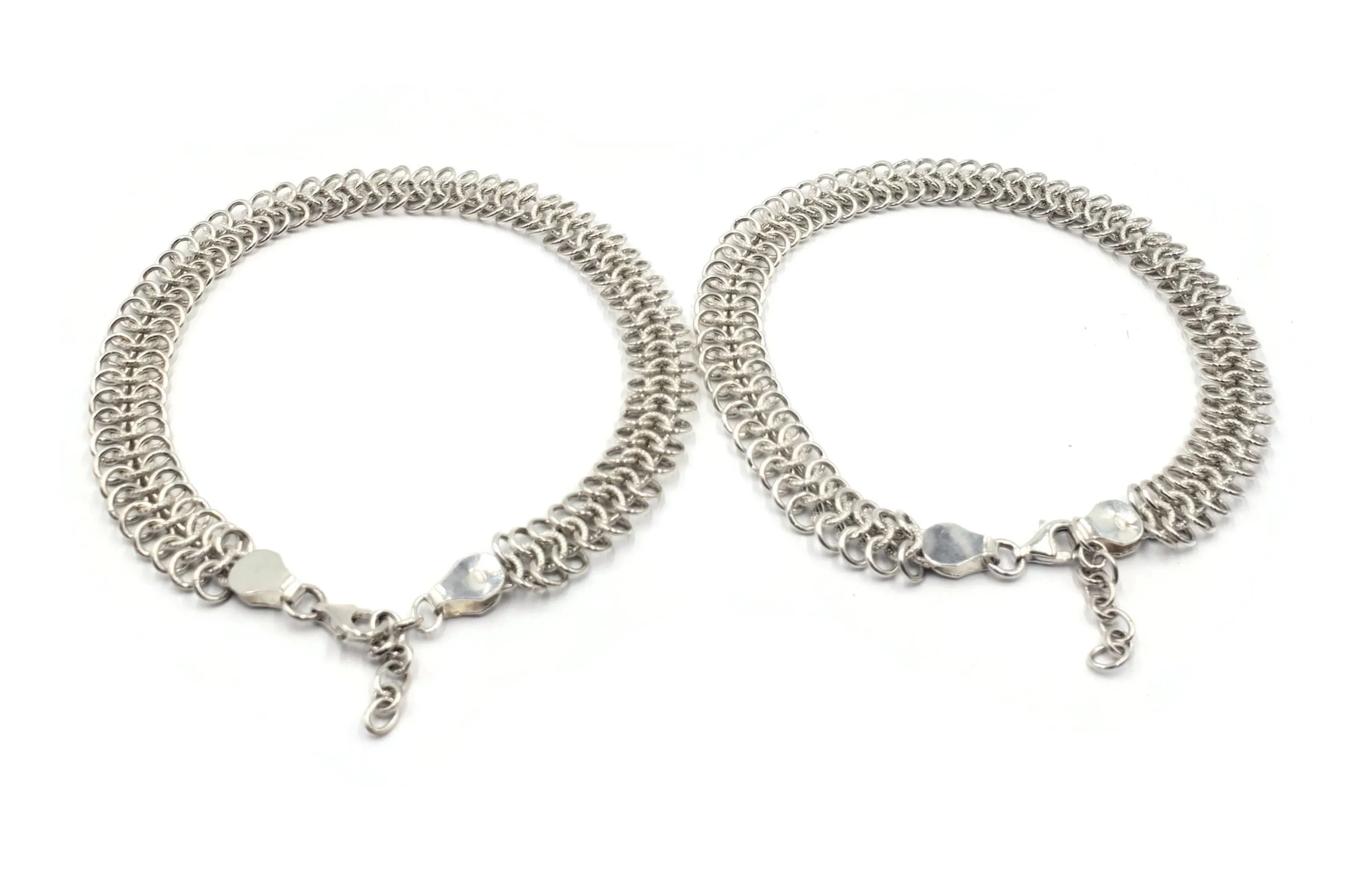 925 Sterling Silver Bridal Anklet - #42
