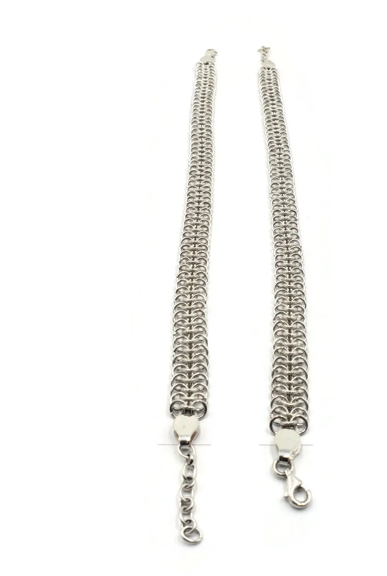 925 Sterling Silver Bridal Anklet - #42
