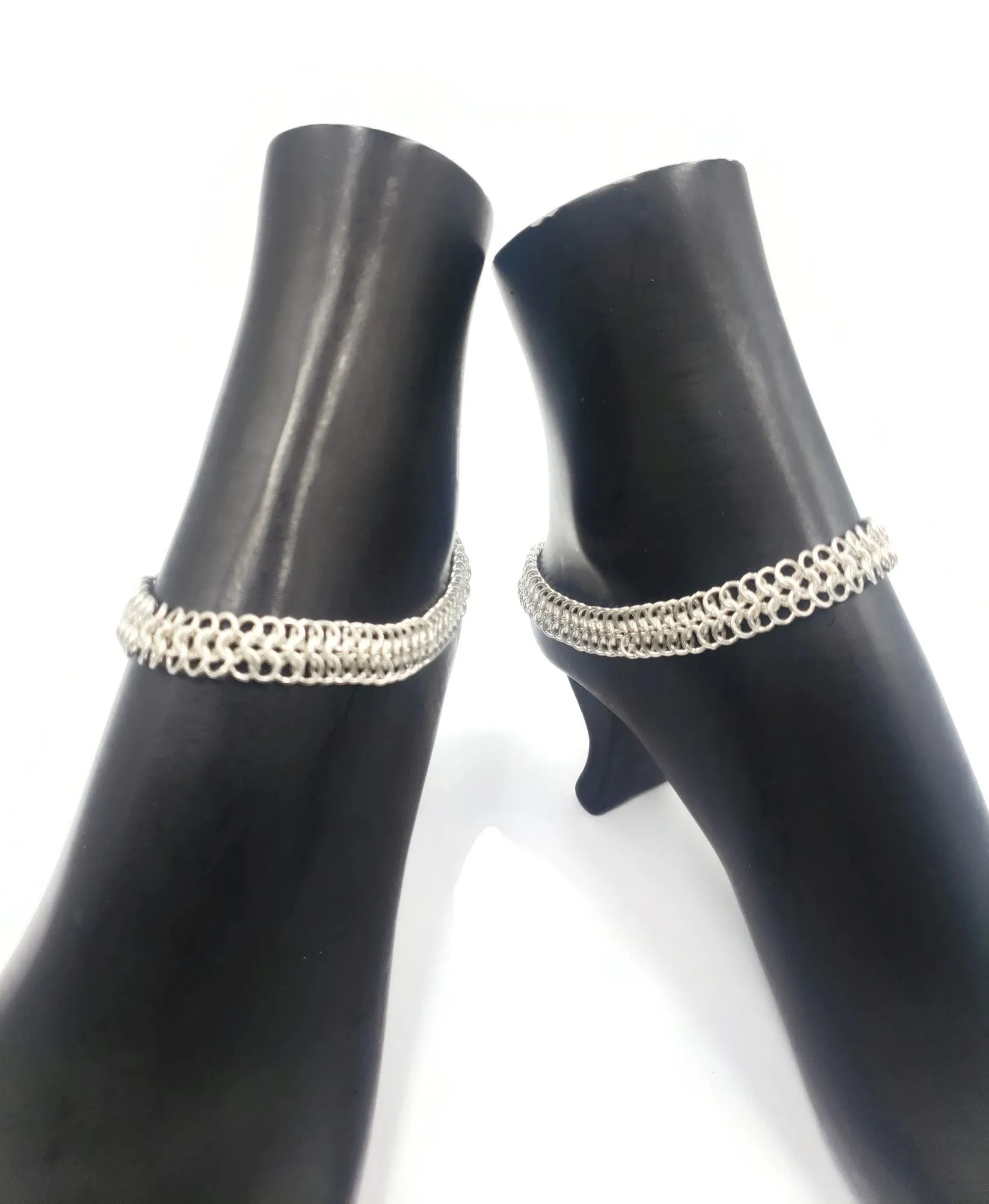 925 Sterling Silver Bridal Anklet - #42