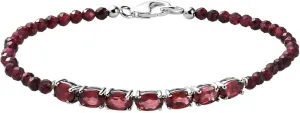 Beaded Birthstone Bracelets for Women in 925 Sterling Silver - Bead Charm Bracelet Adjustable Anniversary Promise Gemstone Jewelry Birthday Mothers Day Gifts