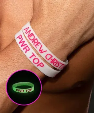 Glow-In-The-Dark PWR TOP Wristband