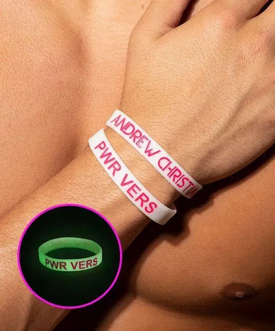 Glow-In-The-Dark PWR VERS Wristband