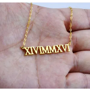 Gold Silver Color Custom Name Necklace Gold Silver Color Custom Name Necklace