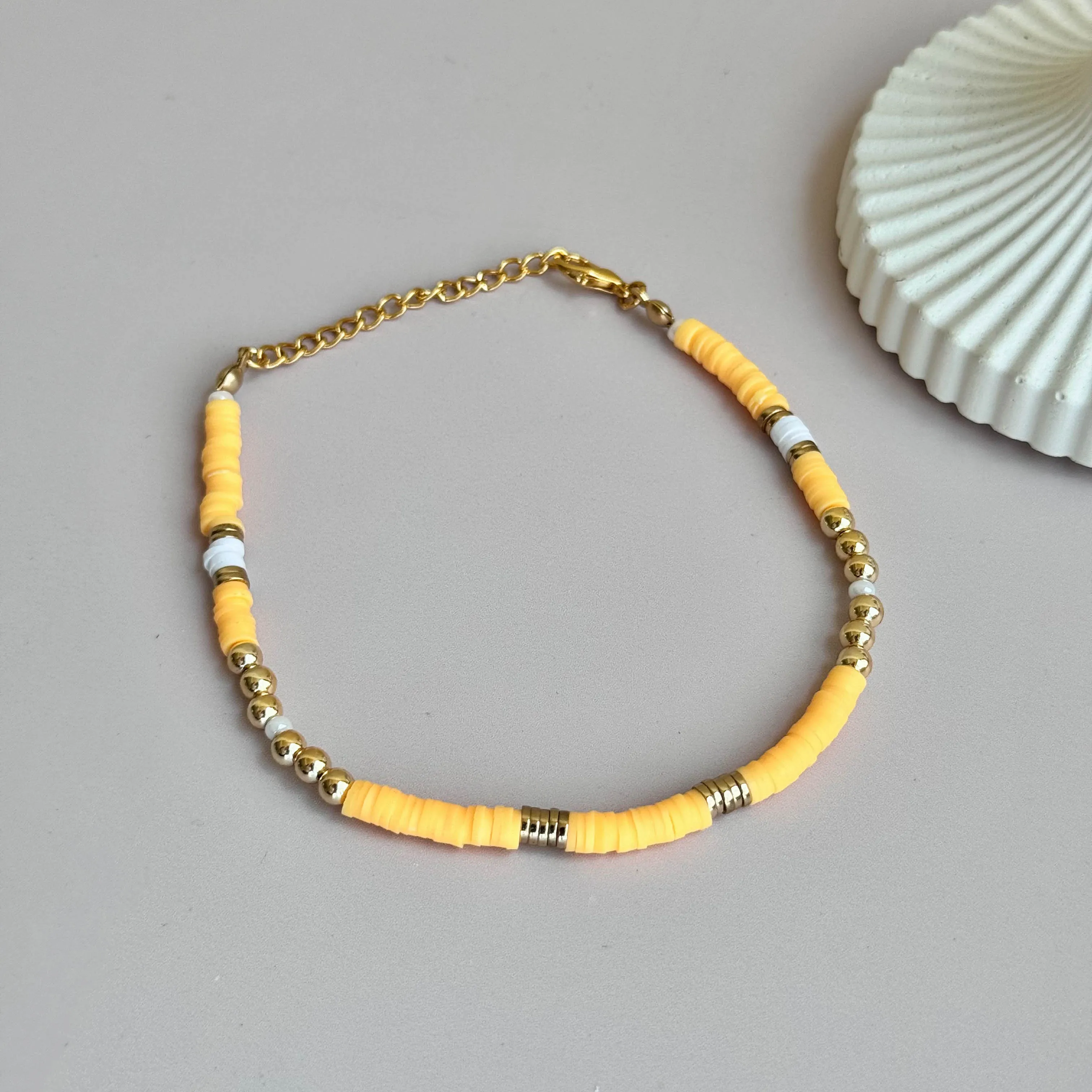 Light Orange Anklet