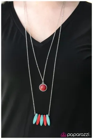 Paparazzi Necklace ~ Meet The Flintstones - Multi Paparazzi Necklace ~ Meet The Flintstones - Multi