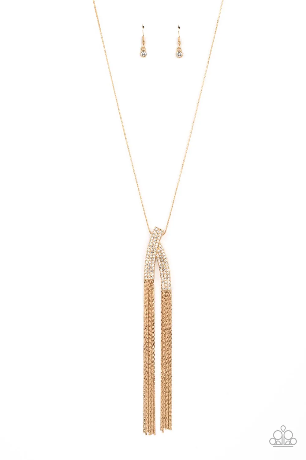 PAPARAZZI Out of the SWAY - Gold NECKLACE