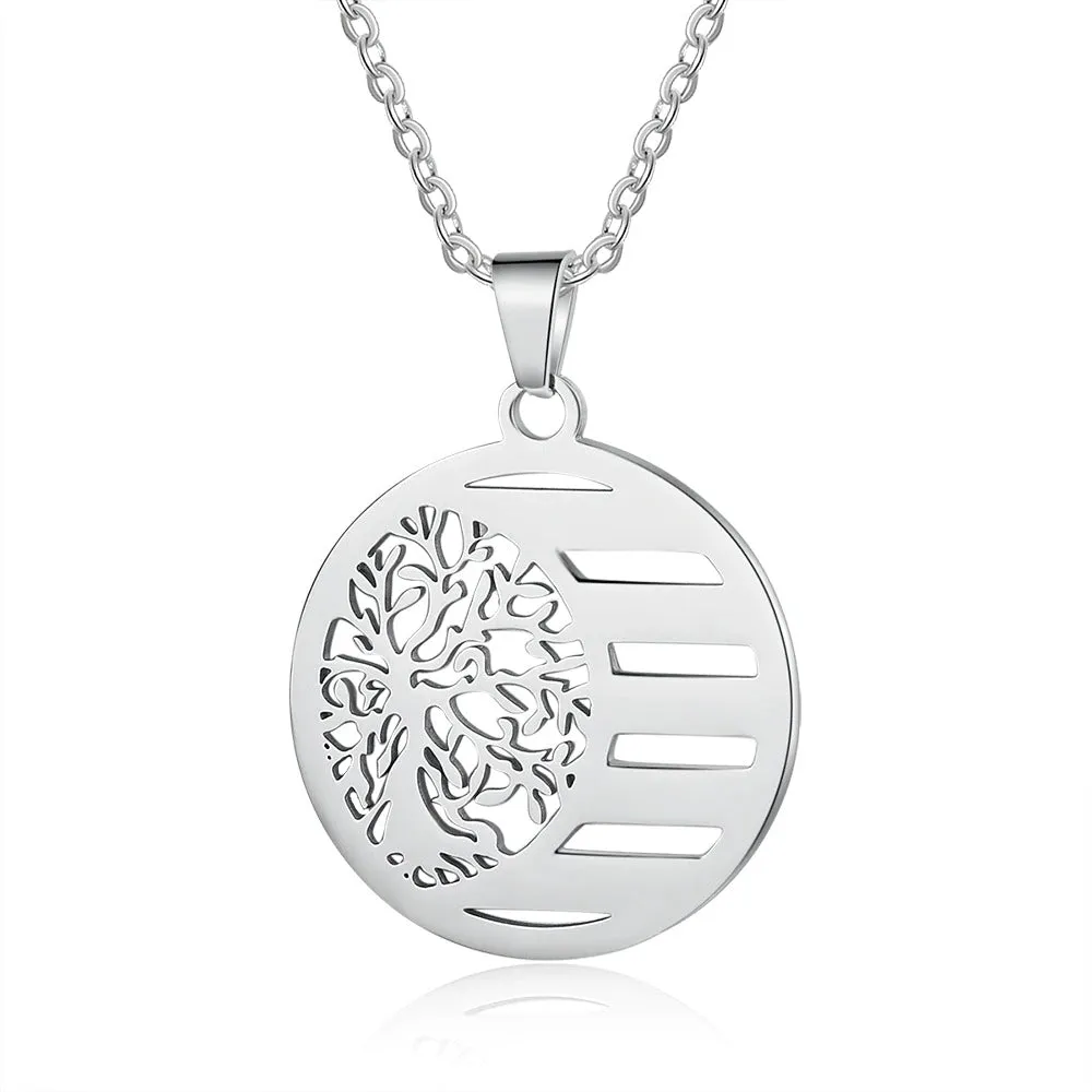 Personalized Family Tree of Life Pendant