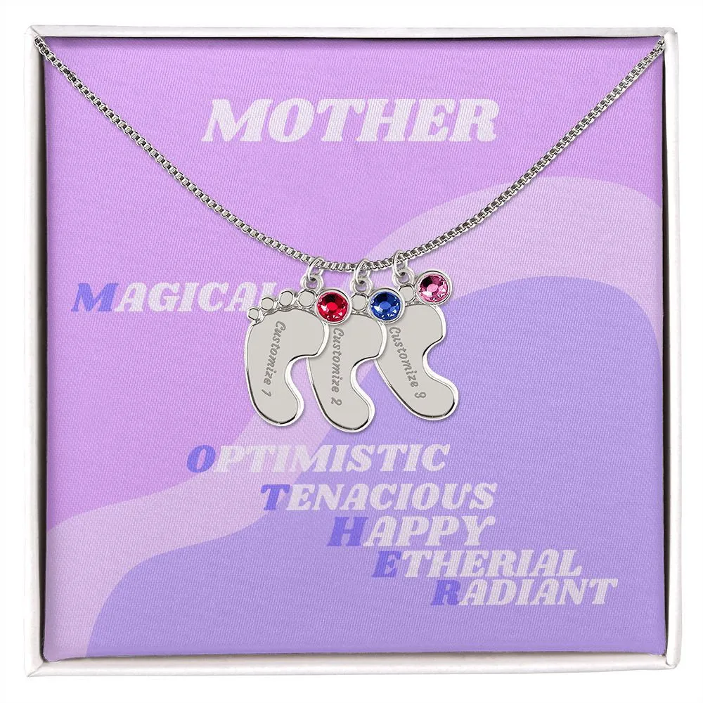 Personalized Mom Necklace, Custom Mothers Day Gift, Custom Mom Gift, Kids Name Necklace for Mom, Children Name Necklace, Baby Name Gift