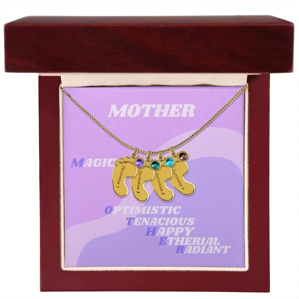 Personalized Mom Necklace, Custom Mothers Day Gift, Custom Mom Gift, Kids Name Necklace for Mom, Children Name Necklace, Baby Name Gift