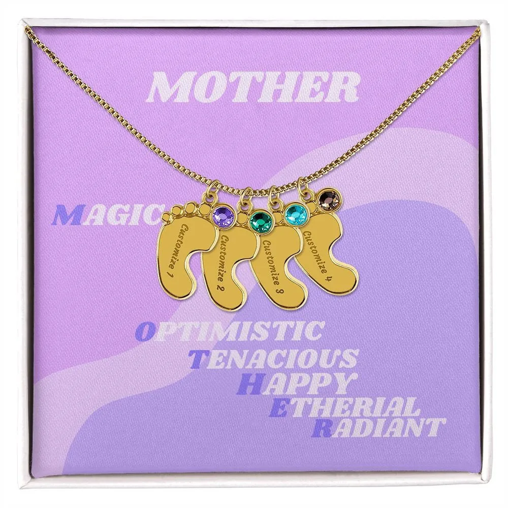 Personalized Mom Necklace, Custom Mothers Day Gift, Custom Mom Gift, Kids Name Necklace for Mom, Children Name Necklace, Baby Name Gift