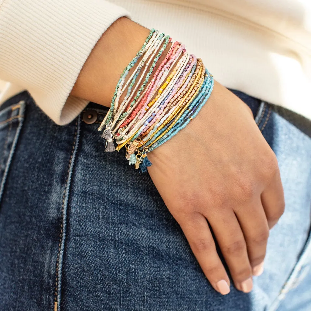 Scout Chromacolor Miyuki Bracelet Trio - Desert Multi/Gold