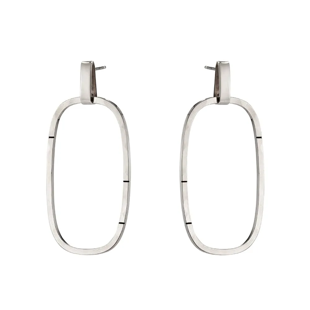 Silver Hybrid Earrings