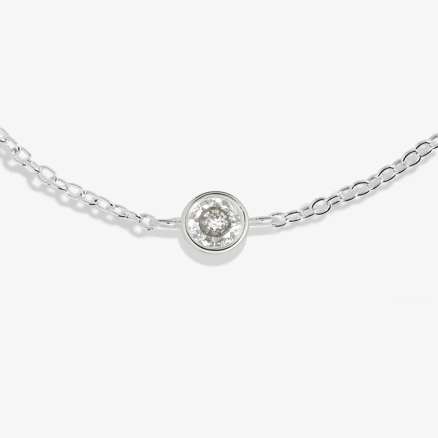 Style Stories Cubic Zirconia Silver Plated Bracelet 7723