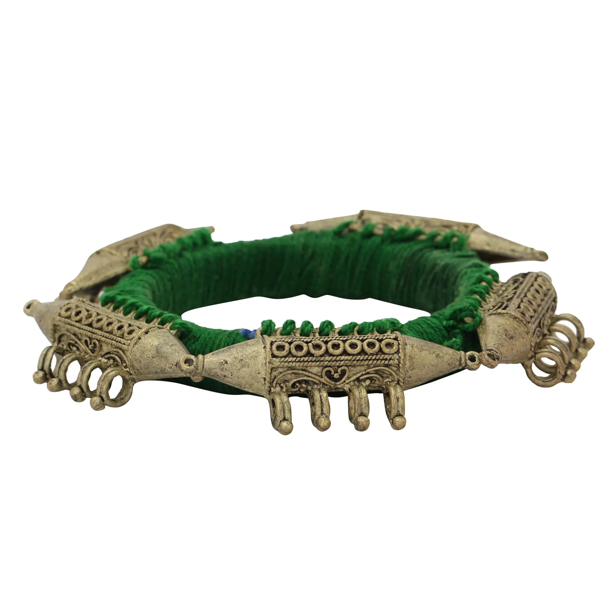 Warrior Jewellery Inspired Green Bangle