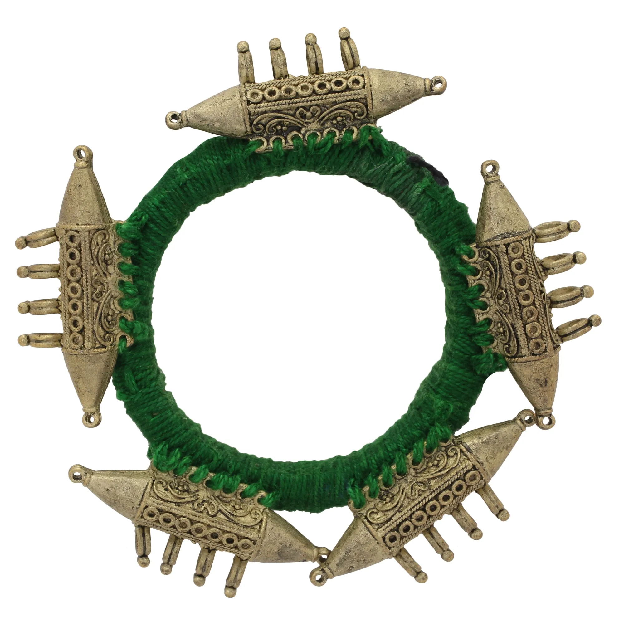 Warrior Jewellery Inspired Green Bangle