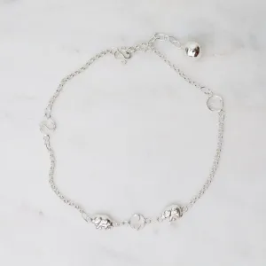 Yin Yang Elephant Anklet